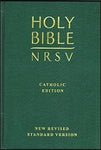 BIBLE NRSV Catholic - Hardcover Green