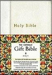 BIBLE NRSV Catholic - GIFT White