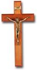 Cherry Crucifix with Museum Gold Corpus 11