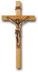 Oak Crucifix with Museum Gold Corpus 9