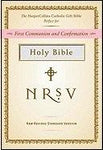 NRSV HarperCollins Catholic Gift Bible White