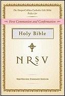 NRSV HarperCollins Catholic Gift Bible White