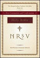 NRSV HarperCollins Catholic Gift Bible Burgundy