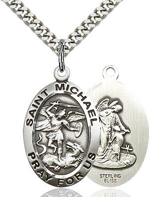 St Michael Medal & Chain