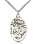 St Michael Medal & Chain