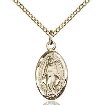 Miraculous Medal & Chain
