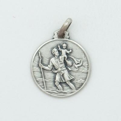 St Christopher Medal 18mm