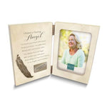 6"H HINGED MEMORIAL FRAME - PASSING ANGEL