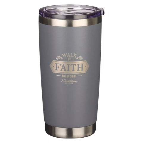 TRAVEL TUMBLER- WALK BY FAITH