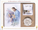 First Communion Gift Set (Girl) - First Mass Book (Good Shepherd) Boxed Set
