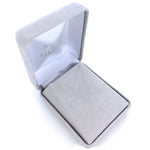 1 Inch Sterling Silver Plain Cross Necklace - 20" Chain