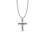 STERLING SILVER CRUCIFIX W/20"