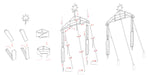 17-Piece Lifesize Outdoor Nativity