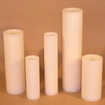 NYLON SHELL 3" X 7" - IVORY (EMKAY)