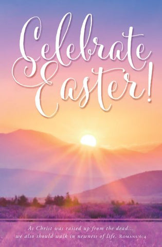 Celebrate Easter Bulletin (Mountains)