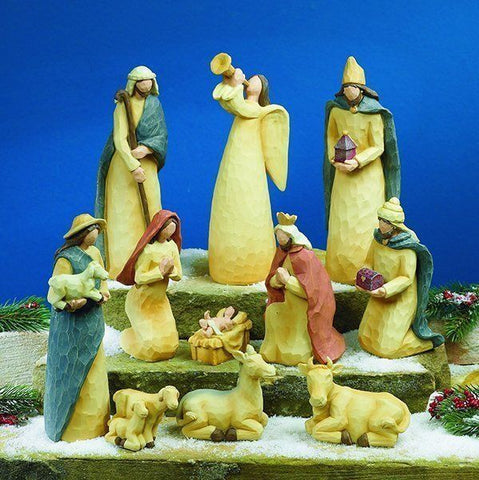 Nativity Folk Art
