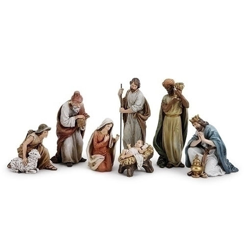 Nativity w/ Shepherd 9.5"H