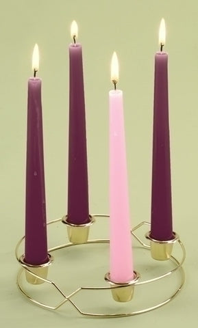 6½" Advent Wreath with Candles