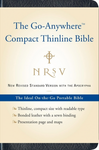 NRSV Go-Anywhere Compact Thinline Bible with Apocrypha (Bonded Leather, Navy)