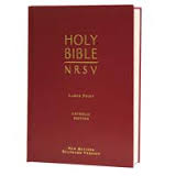 BIBLE NRSV Catholic - LARGE PRINT Hardcover