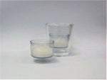PARAFFIN WAX - 2-Hour Votive Crystal ez-Lites (Disposable Plastic Cups)