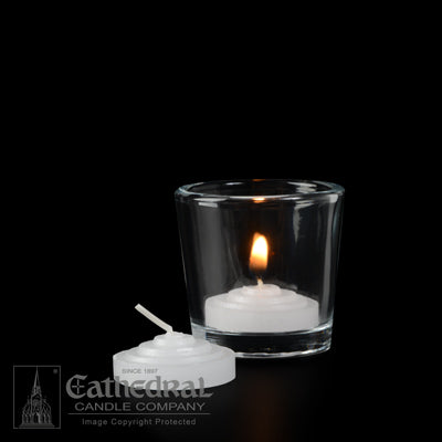 PARAFFIN WAX - 2-hour Vigil Candle (Straight Side)