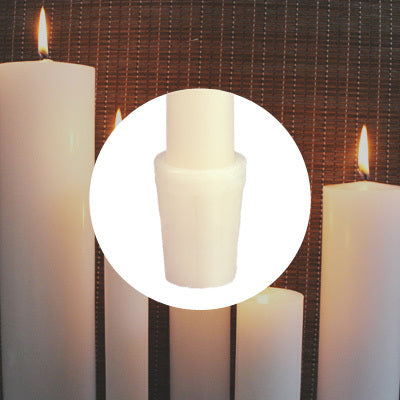 COMPOSITION WAX #2 (19'' x 1'') Self-Fitting End Candle
