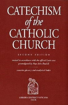 CATECHISM of the CATHOLIC CHURCH - Burgundy Large Edition - Hardcover