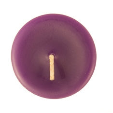 100% BEESWAX CANDLE 2" Votive Violet