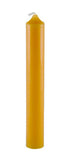 100% BEESWAX CANDLE 6" x 3/4'' Tube Natural
