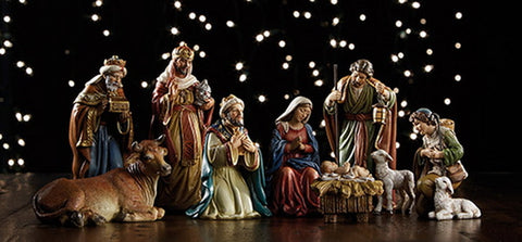 Nativity Set 5"H - Michael Adams