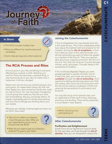 #02 Journey of Faith for Teen  - Catechumenate