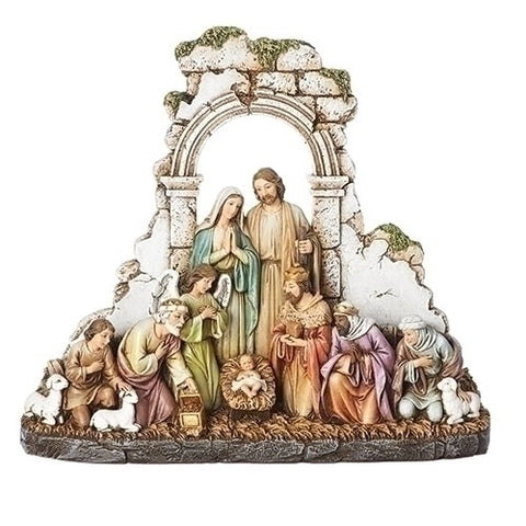 Kneeling Nativity 8.5"