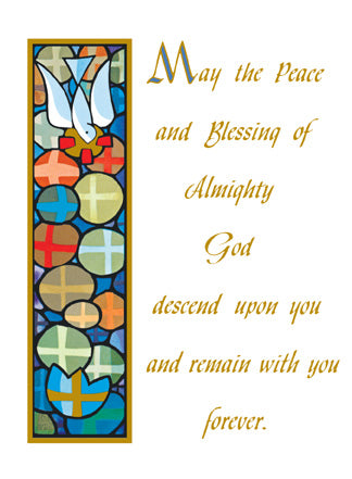 Peace of God Mass Card
