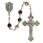 Genuine Multicoloured Onyx Rosary