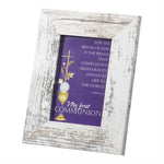 Rustic First Communion Frame