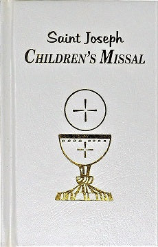 ST JOSEPH CHILDREN'S MISSAL Imitation Leather White