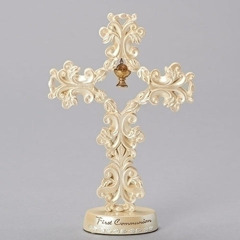 Ivory Tabletop Cross