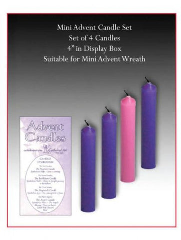 Mini Advent Candle Set