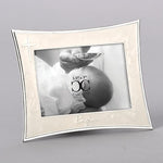 Baptism Frame with Silver Cross