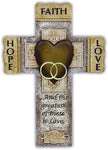 Faith, Hope, and Love Cross
