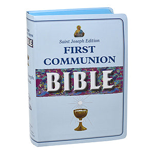 First Communion Bible Blue