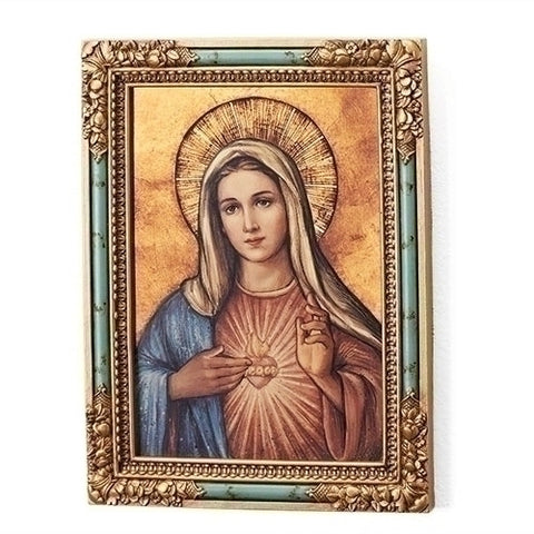 Immaculate Heart Icon Wall Plaque