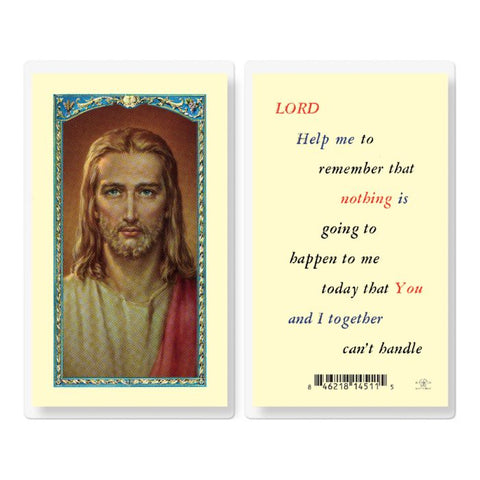 Lord Help Me Holy Card