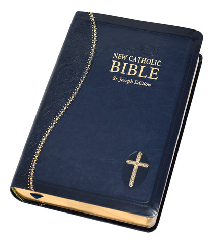 New Catholic Bible St. Joseph Edition Blue