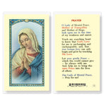 Our Lady of Mental Peace Holy Card