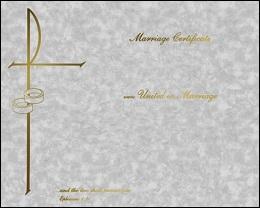Marriage Parchment CYO